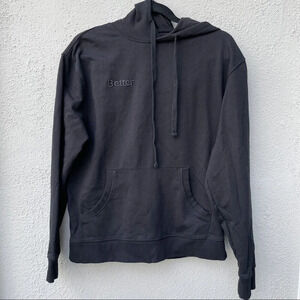 Kotn black better hoodie